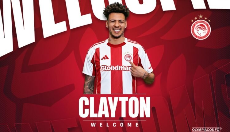 Ολυμπιακός:-Επίσημα-“ερυθρόλευκος”-ο-Κλέιτον