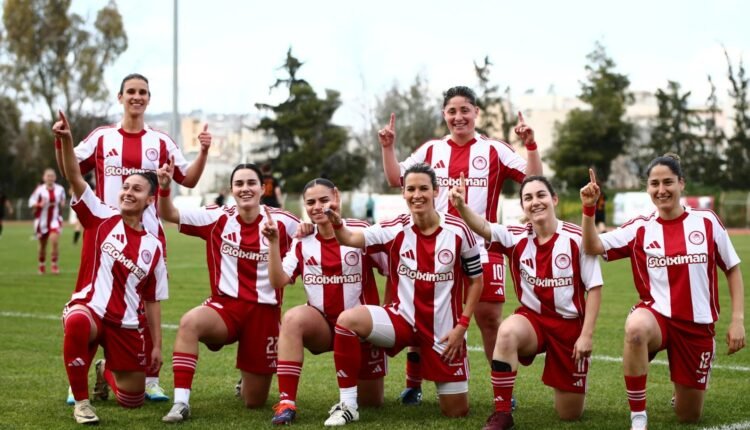 Ποδόσφαιρο-Γυναικών:-“12-στα-12”-για-τον-Ολυμπιακό,-πέρασε-και-από-τον-Άγιο-Θωμά
