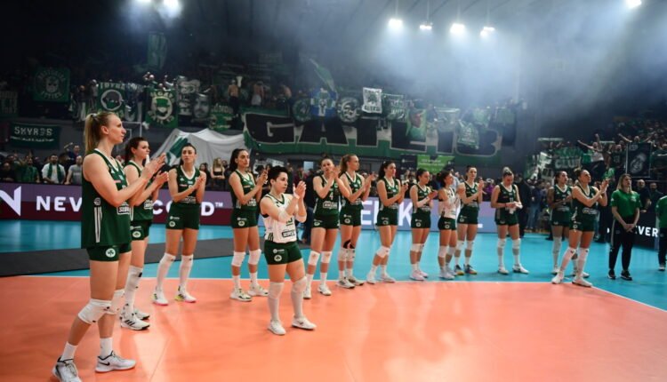 Παναθηναϊκός-βόλεϊ:-Δεύτερη-ήττα-και-πήρε-τον-τίτλο-η-Βαλεφόλια