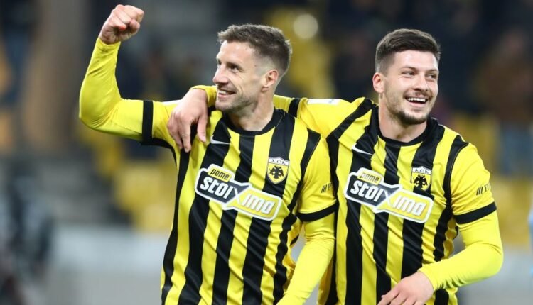 super-league:-Άνετη-νίκη-και-μόνη-πρώτη-η-ΑΕΚ