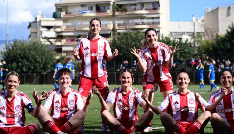 Ποδόσφαιρο-Γυναικών:-“13-στα-13”-για-τον-Ολυμπιακό,-11-0-την-Ελπίδα-Τρίπολης